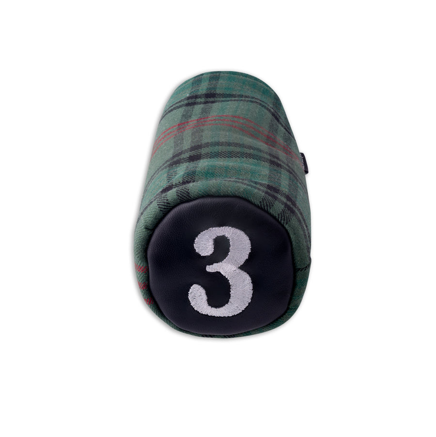 Ross Hunting Tartan & Leather Headcover