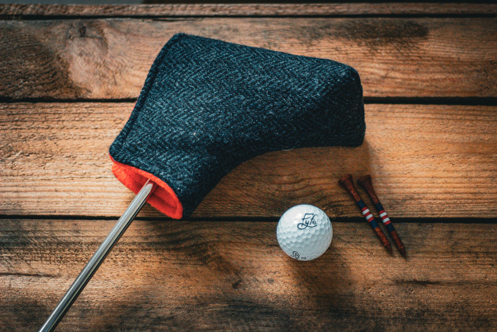 Legends of the Loch Harris Tweed Blade Putter Cover